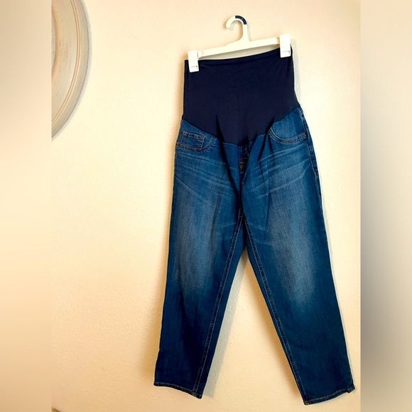 Old Navy maternity front low panel boyfriend skinny size XL - Picture 1 of 4